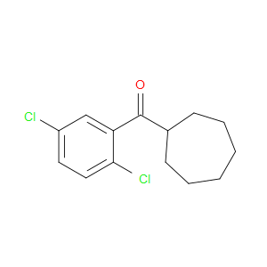 Cycloheptyl(2,5-dichlorophenyl)methanone