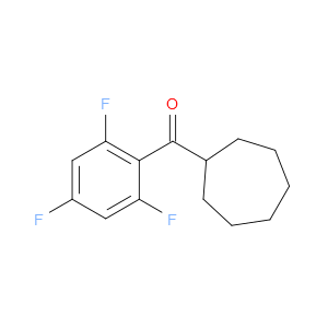 Cycloheptyl(2,4,6-trifluorophenyl)methanone