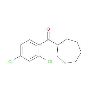 Cycloheptyl(2,4-dichlorophenyl)methanone