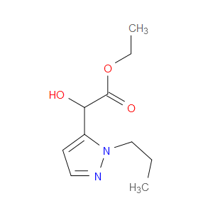 Ethyl α-hydroxy-1-propyl-1H-pyrazole-5-acetate
