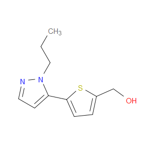 5-(1-Propyl-1H-pyrazol-5-yl)-2-thiophenemethanol