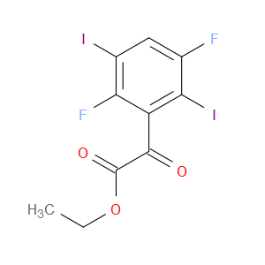 ethyl 2-(2,5-difluoro-3,6-diiodophenyl)-2-oxoacetate