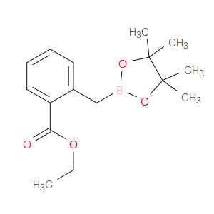 ethyl 2-((4,4,5,5-tetramethyl-1,3,2-dioxaborolan-2-yl)methyl)benzoate