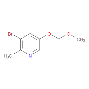 3-bromo-5-(methoxymethoxy)-2-methylpyridine