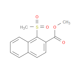methyl 1-(methylsulfonyl)-2-naphthoate