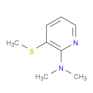 N,N-dimethyl-3-(methylthio)pyridin-2-amine