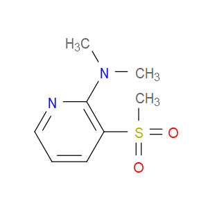 N,N-dimethyl-3-(methylsulfonyl)pyridin-2-amine