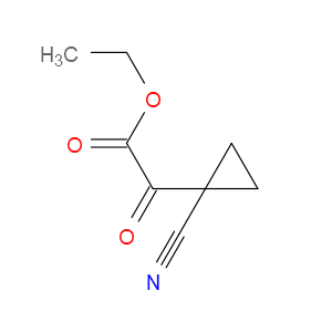 ethyl 2-(1-cyanocyclopropyl)-2-oxoacetate