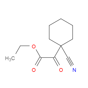ethyl 2-(1-cyanocyclohexyl)-2-oxoacetate