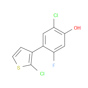 2-Chloro-4-(2-chloro-3-thienyl)-5-fluorophenol