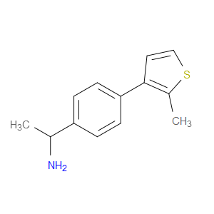 α-Methyl-4-(2-methyl-3-thienyl)benzenemethanamine