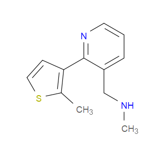 N-Methyl-2-(2-methyl-3-thienyl)-3-pyridinemethanamine