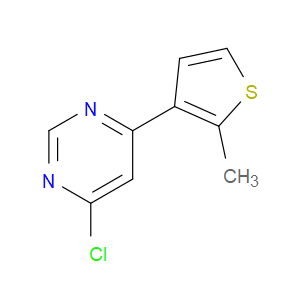 Pyrimidine, 4-chloro-6-(2-methyl-3-thienyl)-