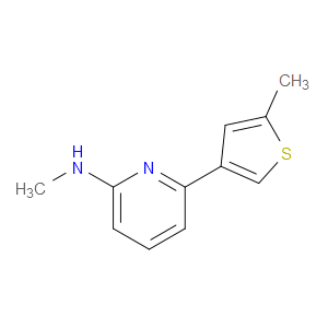 N-Methyl-6-(5-methyl-3-thienyl)-2-pyridinamine