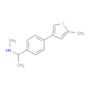 N,α-Dimethyl-4-(5-methyl-3-thienyl)benzenemethanamine