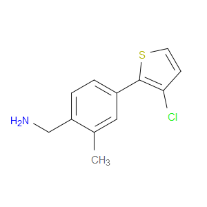 4-(3-Chloro-2-thienyl)-2-methylbenzenemethanamine