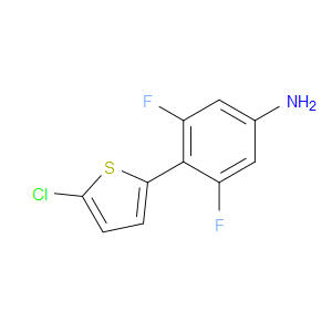 4-(5-Chloro-2-thienyl)-3,5-difluorobenzenamine