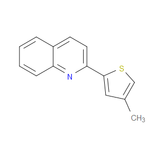 Quinoline, 2-(4-methyl-2-thienyl)-