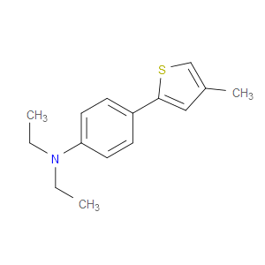 N,N-Diethyl-4-(4-methyl-2-thienyl)benzenamine