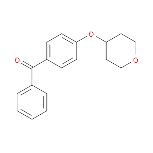 phenyl(4-((tetrahydro-2H-pyran-4-yl)oxy)phenyl)methanone