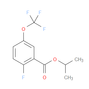 isopropyl 2-fluoro-5-(trifluoromethoxy)benzoate