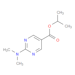 isopropyl 2-(dimethylamino)pyrimidine-5-carboxylate