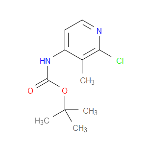 tert-butyl (2-chloro-3-methylpyridin-4-yl)carbamate