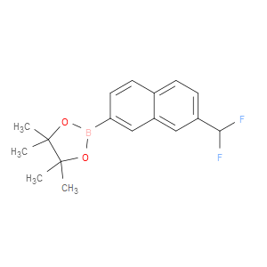 2-(7-(difluoromethyl)naphthalen-2-yl)-4,4,5,5-tetramethyl-1,3,2-dioxaborolane