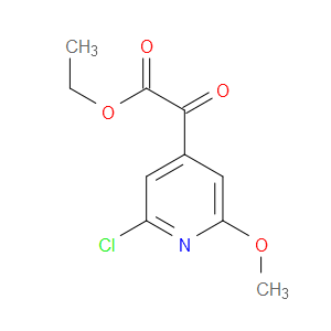 ethyl 2-(2-chloro-6-methoxypyridin-4-yl)-2-oxoacetate