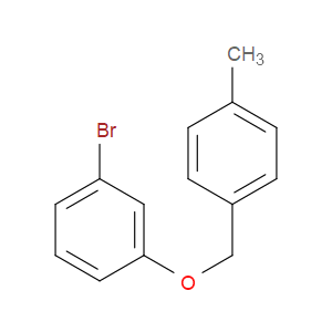 1-bromo-3-((4-methylbenzyl)oxy)benzene