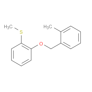methyl(2-((2-methylbenzyl)oxy)phenyl)sulfane