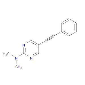 N,N-Dimethyl-5-(2-phenylethynyl)-2-pyrimidinamine