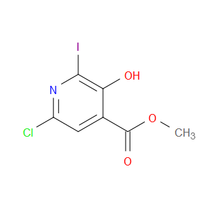 methyl 6-chloro-3-hydroxy-2-iodoisonicotinate