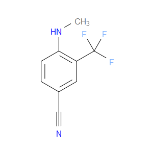 4-(methylamino)-3-(trifluoromethyl)benzonitrile