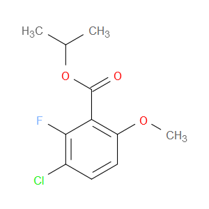 isopropyl 3-chloro-2-fluoro-6-methoxybenzoate