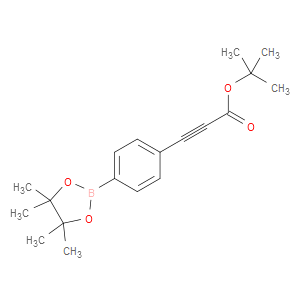 tert-butyl 3-(4-(4,4,5,5-tetramethyl-1,3,2-dioxaborolan-2-yl)phenyl)propiolate