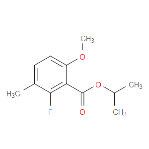 isopropyl 2-fluoro-6-methoxy-3-methylbenzoate