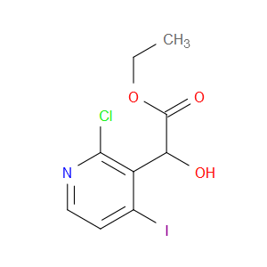 ethyl 2-(2-chloro-4-iodopyridin-3-yl)-2-hydroxyacetate