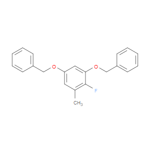 (((4-fluoro-5-methyl-1,3-phenylene)bis(oxy))bis(methylene))dibenzene