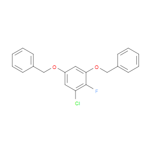 (((5-chloro-4-fluoro-1,3-phenylene)bis(oxy))bis(methylene))dibenzene