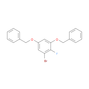 (((5-bromo-4-fluoro-1,3-phenylene)bis(oxy))bis(methylene))dibenzene