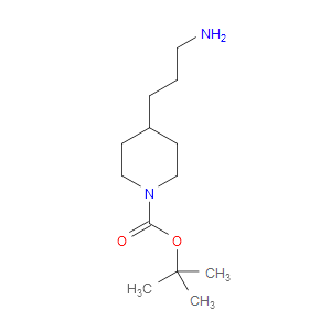 tert-butyl 4-(3-aminopropyl)piperidine-1-carboxylate