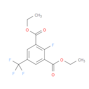 diethyl 2-fluoro-5-(trifluoromethyl)isophthalate