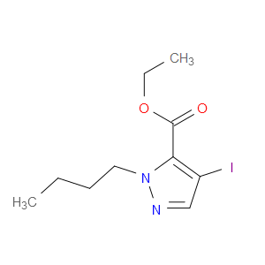 Ethyl 1-butyl-4-iodo-1H-pyrazole-5-carboxylate