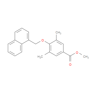 Methyl 3,5-dimethyl-4-(1-naphthalenylmethoxy)benzoate