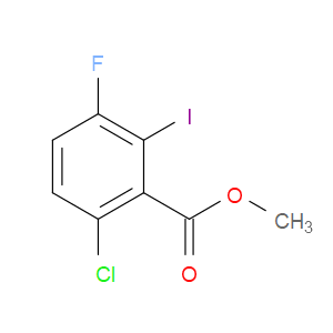 methyl 6-chloro-3-fluoro-2-iodobenzoate