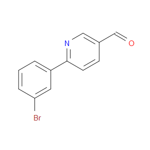 6-(3-bromophenyl)nicotinaldehyde
