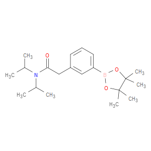 N,N-diisopropyl-2-(3-(4,4,5,5-tetramethyl-1,3,2-dioxaborolan-2-yl)phenyl)acetamide