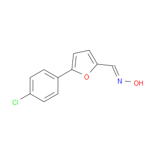 5-(4-chlorophenyl)furan-2-carbaldehyde oxime