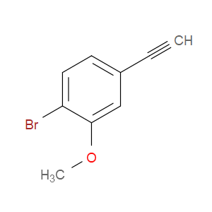 1-bromo-4-ethynyl-2-methoxybenzene